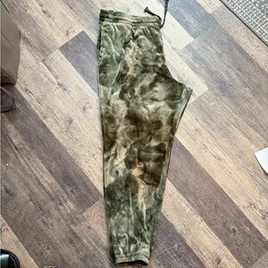 Old Navy Green Tie-Dye Joggers
